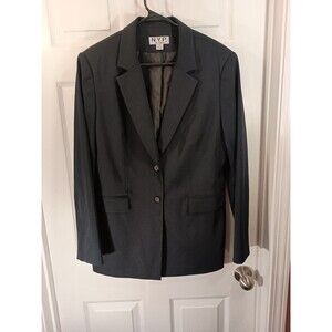 NYP Blazer Jacket Size 16 Dark Blue/Black